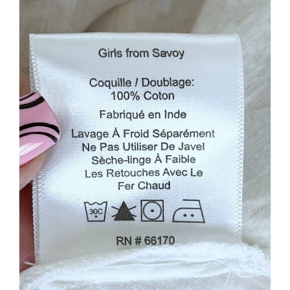 Anthropologie Girls From Savoy Yellow Bandana Strapless Dress Womens size 4 - Picture 8 of 11